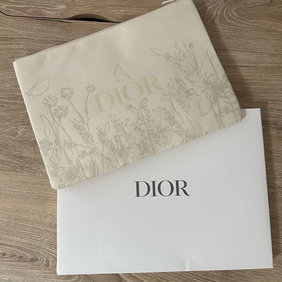 Dior canvas cloth gift pouch - Picture 3 of 3